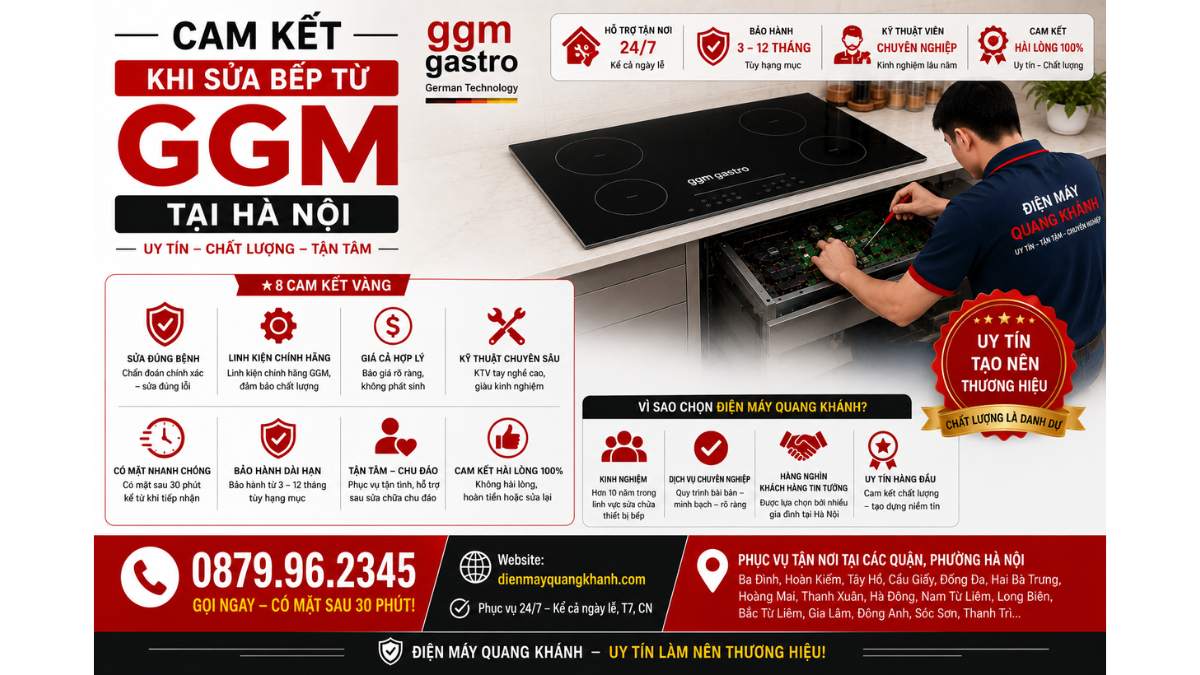 Cam Kết Khi Sửa Bếp Từ GGM Tại Hà Nội https://dienmayquangkhanh.com 0879.96.2345 Uy Tín – Hỗ Trợ Tận Nhà 24/7