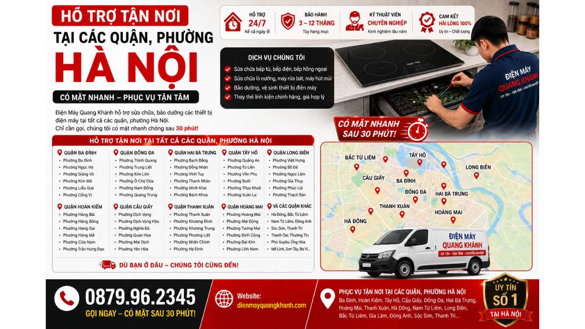 Hỗ Trợ Tận Nơi Tại Các Quận, Phường Hà Nội https://dienmayquangkhanh.com 0879.96.2345 Uy Tín – Hỗ Trợ Tận Nhà 24/7