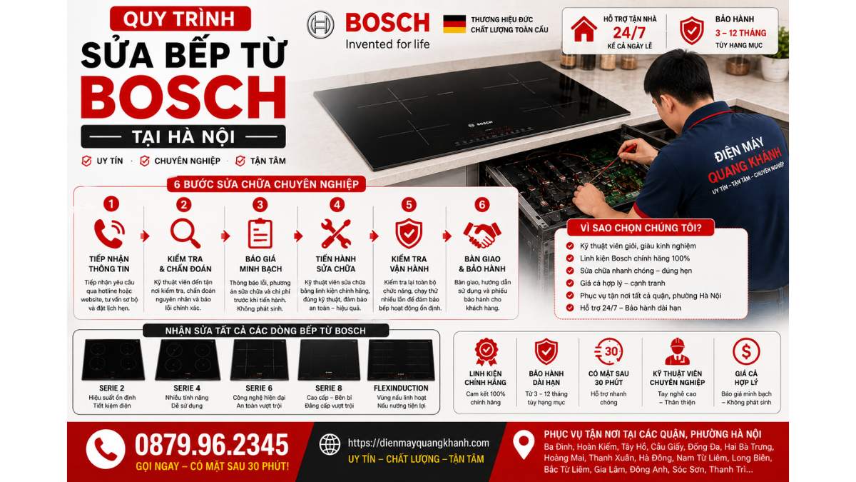 Quy Trình Sửa Bếp Từ Bosch Tại Hà Nội https://dienmayquangkhanh.com 0879.96.2345 Uy Tín – Hỗ Trợ Tận Nhà 24/7