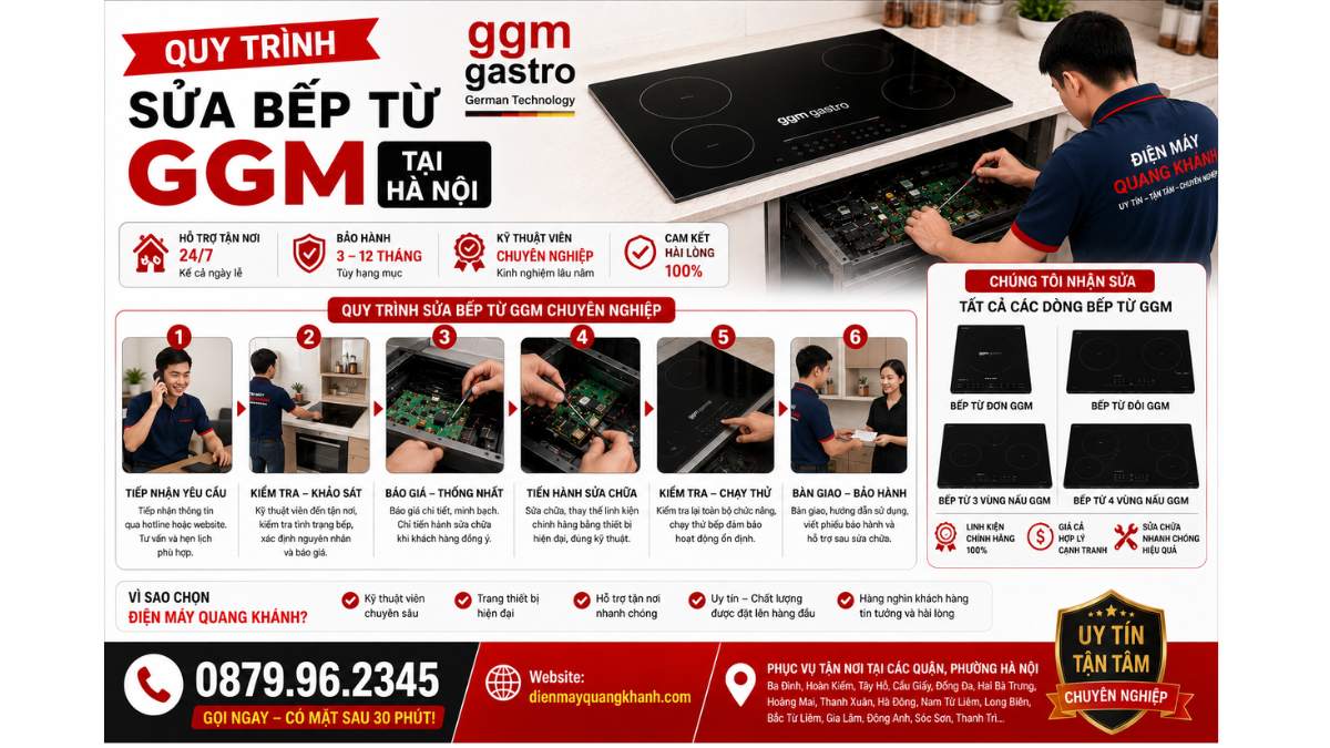 Quy Trình Sửa Bếp Từ GGM Tại Hà Nội https://dienmayquangkhanh.com 0879.96.2345 Uy Tín – Hỗ Trợ Tận Nhà 24/7