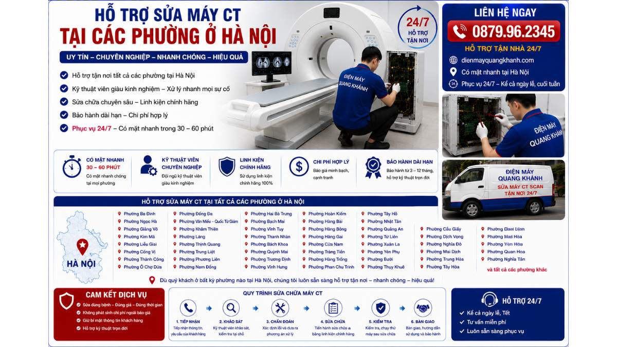 Hỗ Trợ Sửa Máy CT Tại Các Phường Ở Hà Nội https://dienmayquangkhanh.com 0879.96.2345 Uy Tín – Hỗ Trợ Tận Nhà 24/7