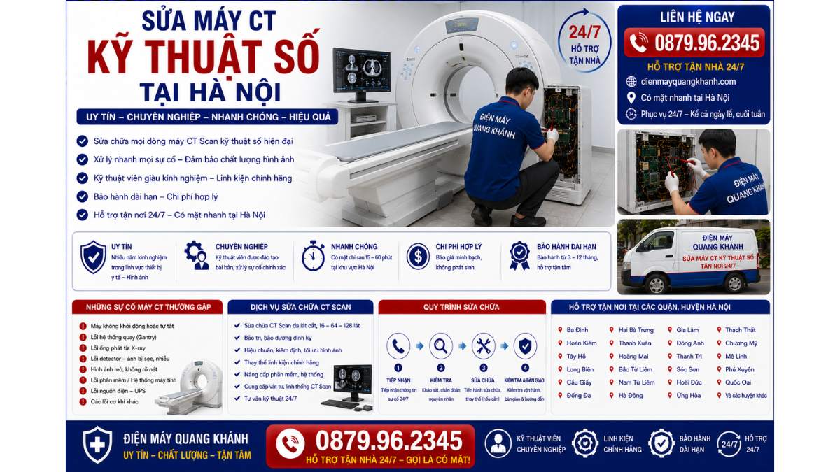 Sửa Máy CT Kỹ Thuật Số Tại Hà Nội https://dienmayquangkhanh.com 0879.96.2345 Uy Tín – Hỗ Trợ Tận Nhà 24/7