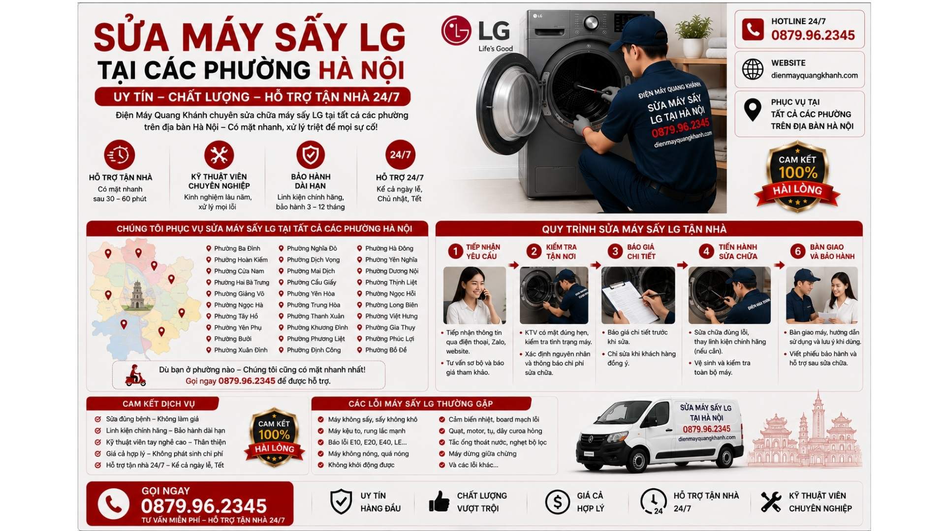 Sửa Máy Sấy LG Tại Các Phường Hà Nội https://dienmayquangkhanh.com 0879.96.2345 Uy Tín – Hỗ Trợ Tận Nhà 24/7