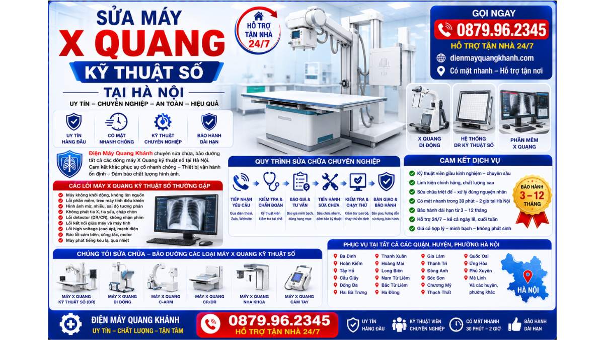 Sửa Máy X Quang Kỹ Thuật Số Tại Hà Nội https://dienmayquangkhanh.com 0879.96.2345 Uy Tín – Hỗ Trợ Tận Nhà 24/7